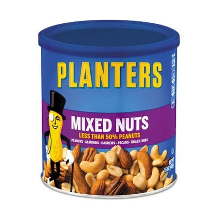 Planters, MIXED NUTS, 15 OZ CAN